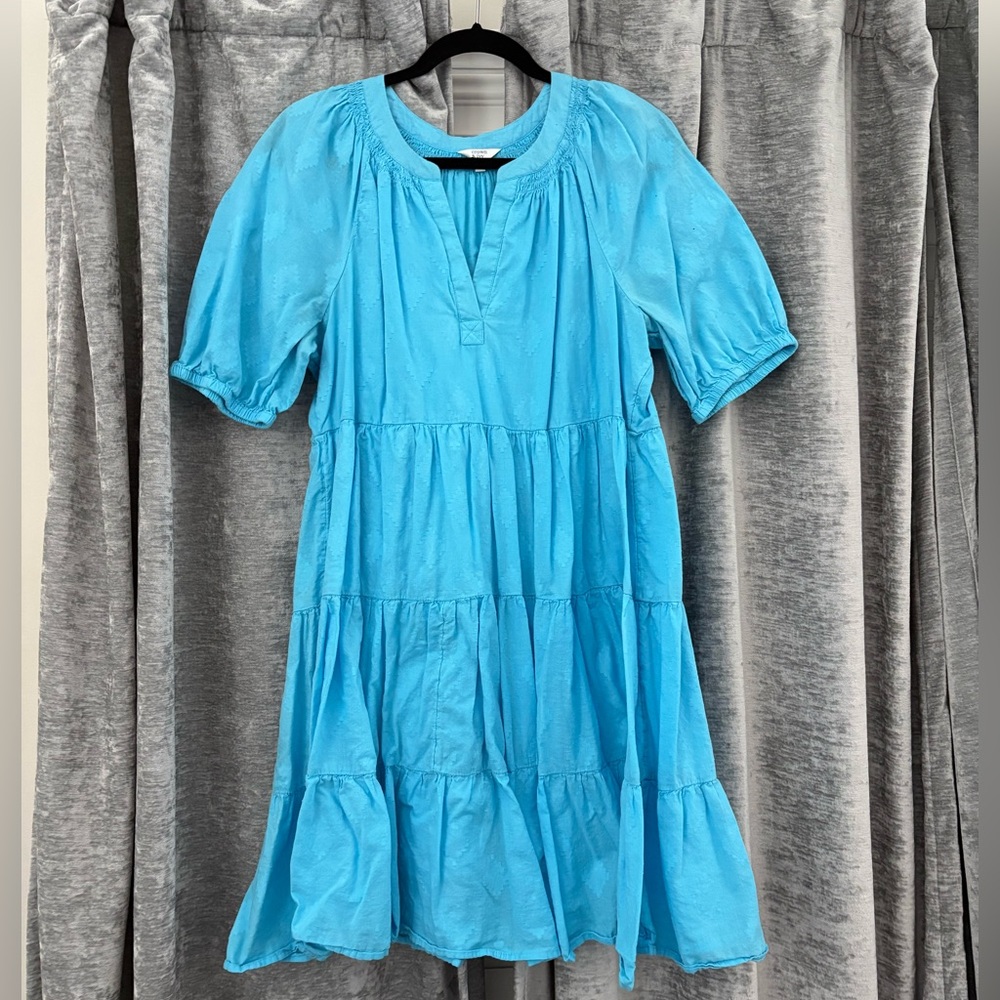 Crown & Ivy Vibrant Blue Mini Dress